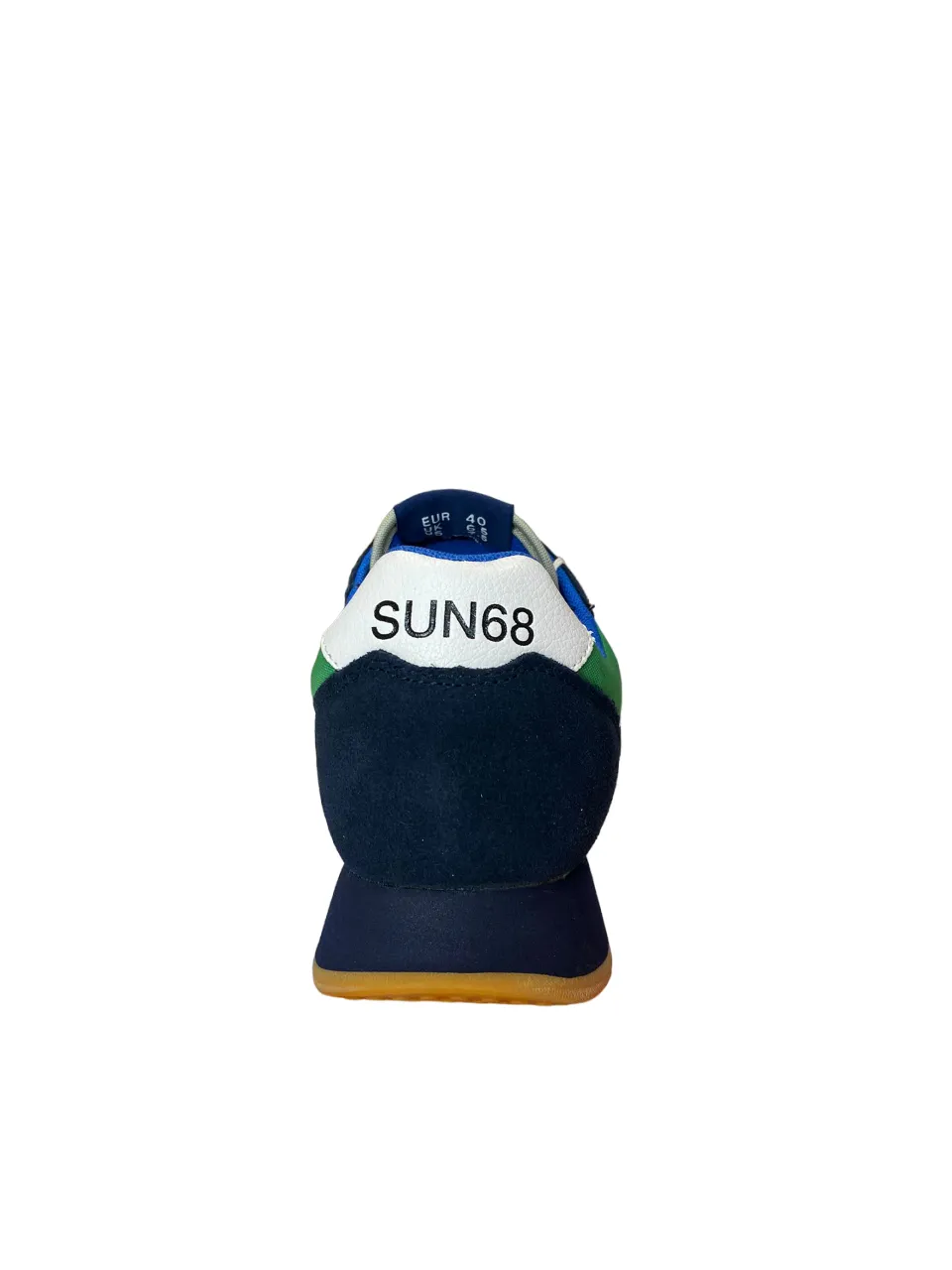Sun68 sneakers da uomo Jaki Tricolors Z33112 0788 navy blue-verde prato