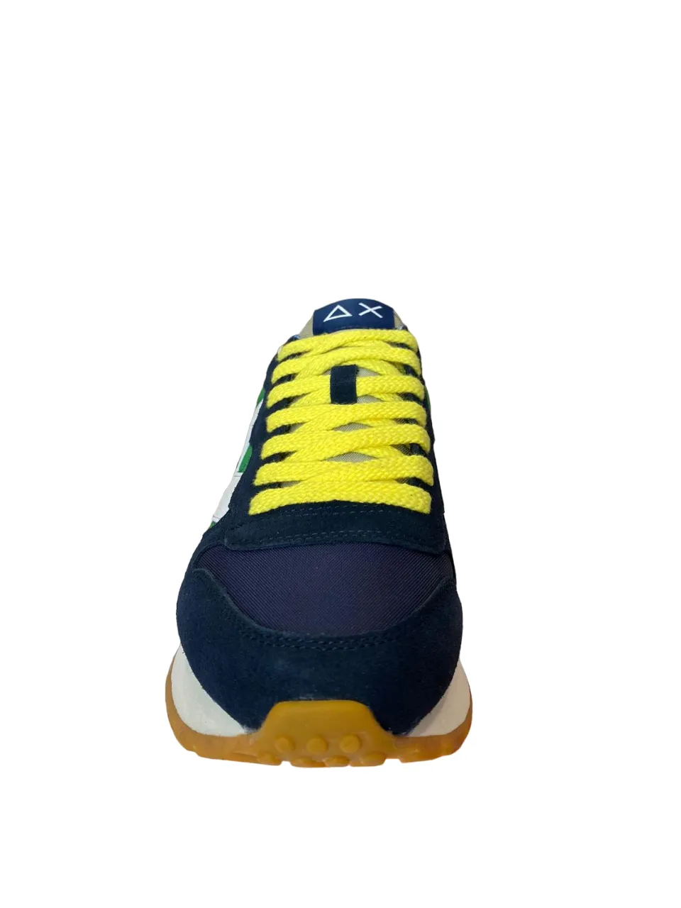 Sun68 sneakers da uomo Jaki Tricolors Z33112 0788 navy blue-verde prato