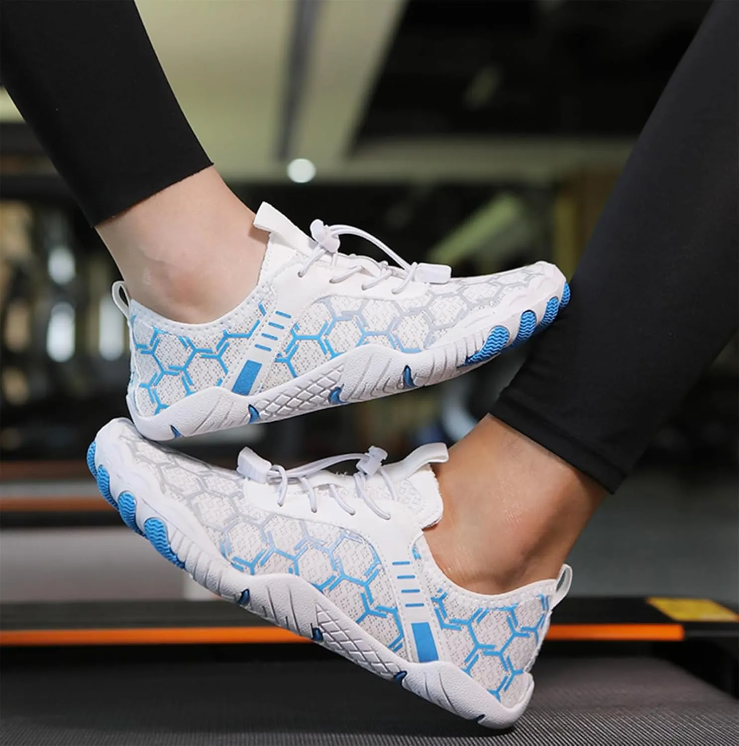 Womens Hike Barefoot Shoes Mens Non-Slip Footwear Barefoot Shoes Wide Toe Box Athletic Sneakers Fast Dry Sports Trail Running Shoes