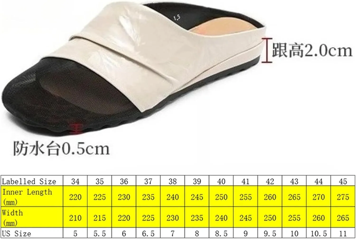 Women's Patent Leather Loafers - 2cm Round Toe Summer Breathable Slip-On